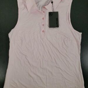G/FORE Women's Light Pink Sleeveless Blouse
